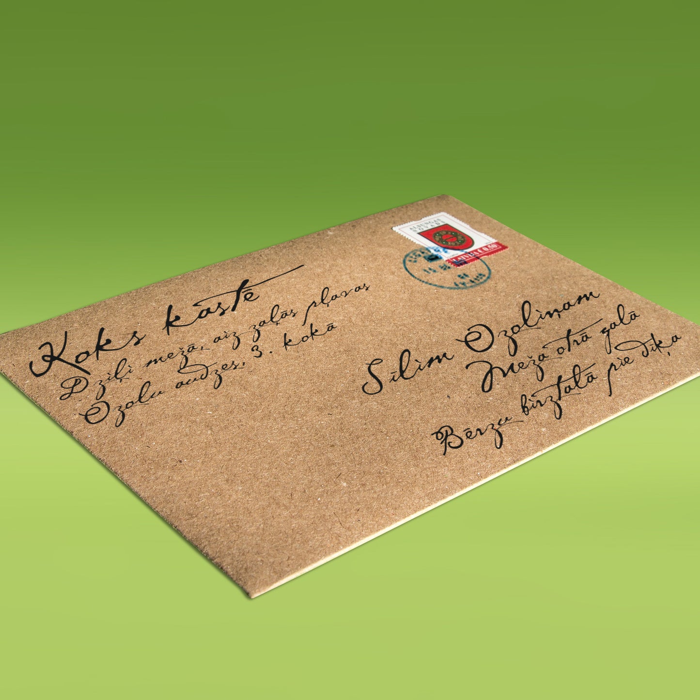 Koku sēklas aploksnē