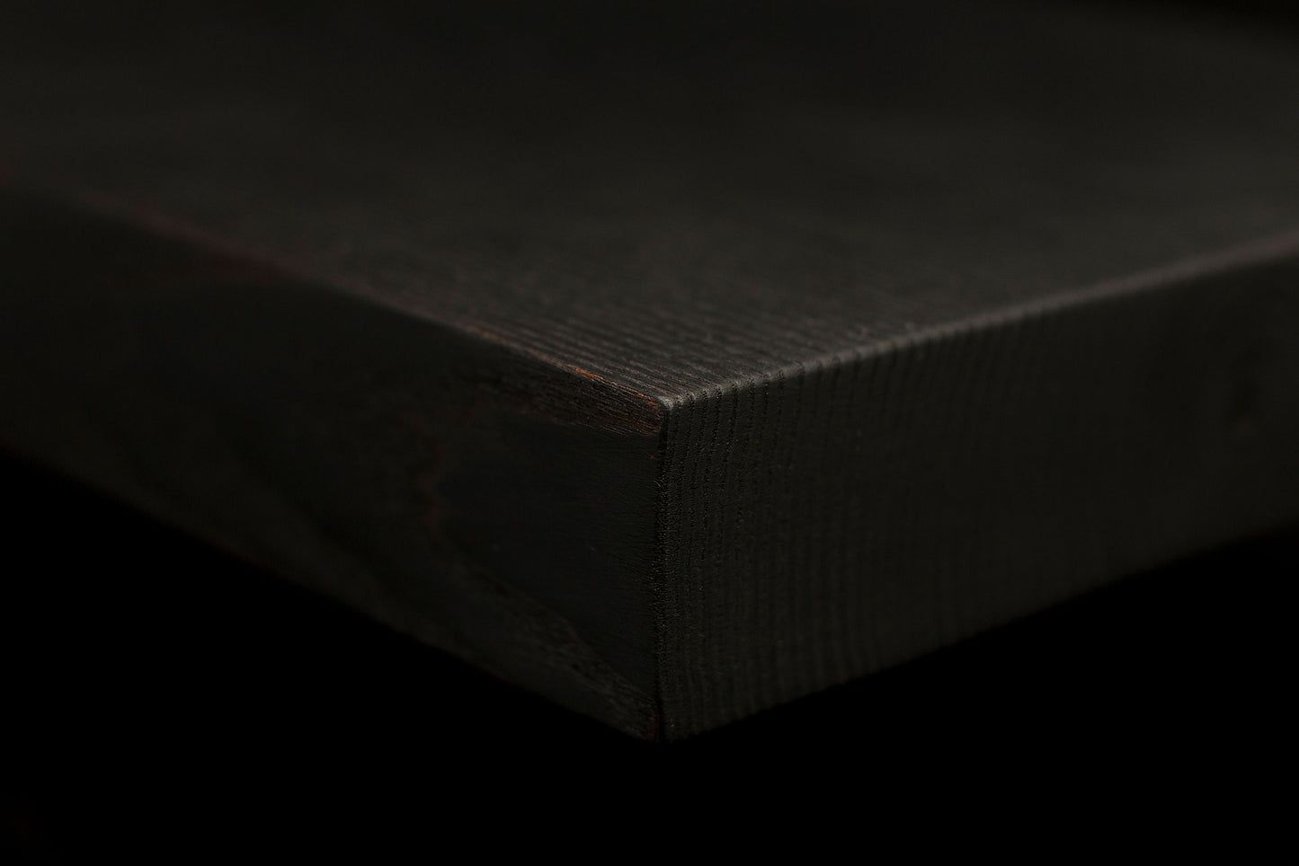 Ozolkoka servēšanas dēlis - apdzedzināts ogļu menlā tonī